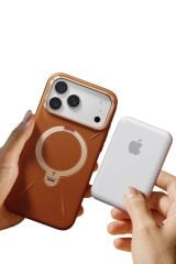 Torras Apple iPhone 17 Pro Max O Stand Spin VegSkin Serisi Magsafe Kılıf